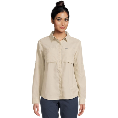 Womens Columbia Skien Valley Long Sleeve Shirt