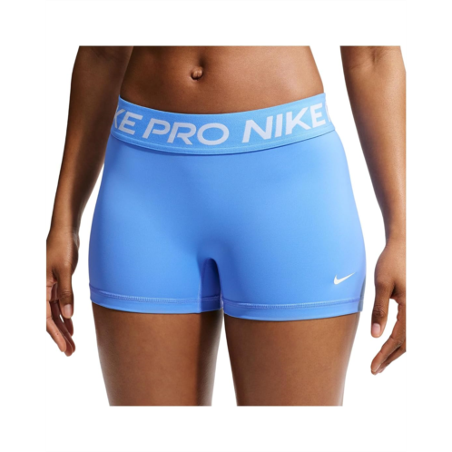 Womens Nike Pro Mid-Rise 3 Biker Shorts