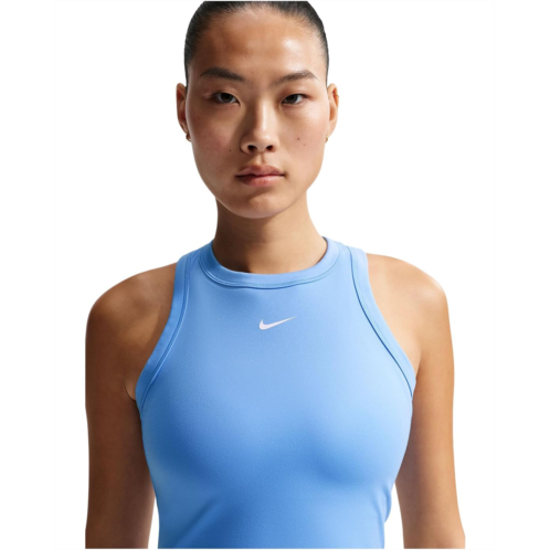 Womens Nike One Fitted Dri-FIT Cropped Tank Top