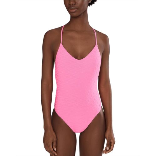 Womens Nike Swoosh Link Terry Y- Back One Piece