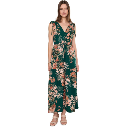 Womens Calvin Klein Sleeveless Floral Commuter Maxi