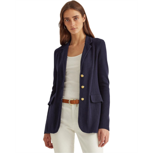 POLO Ralph Lauren Womens Lauren Ralph Lauren Knit Sweater Blazer