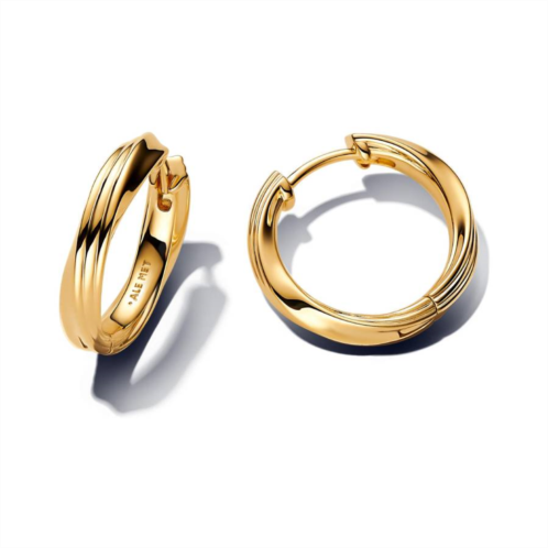 Pandora Twisted Hoop Earrings