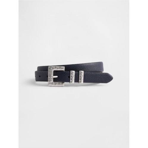 Gap Vegan Pebble Leather Belt