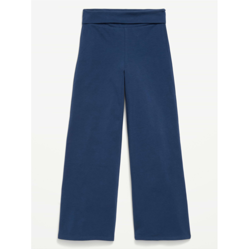 OldNavy Foldover Jersey Knit Wide-Leg Pants for Girls
