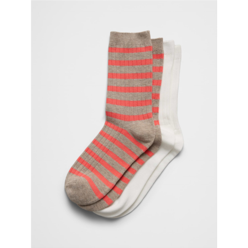 bananarepublic Striped Trouser Socks (2 Pack)