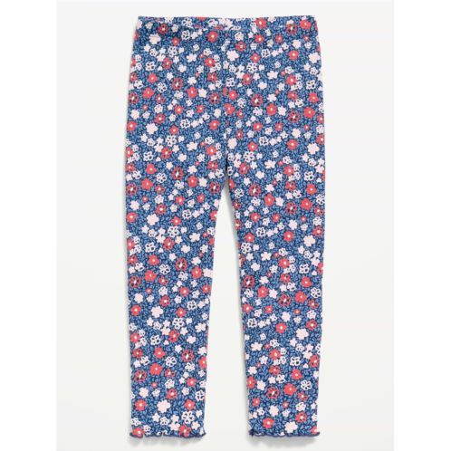 OldNavy Printed Rib-Knit Full-Length Leggings for Toddler Girls