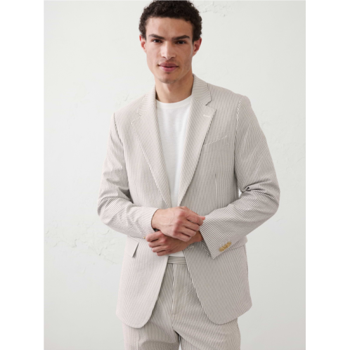 bananarepublic Seersucker Suit Jacket