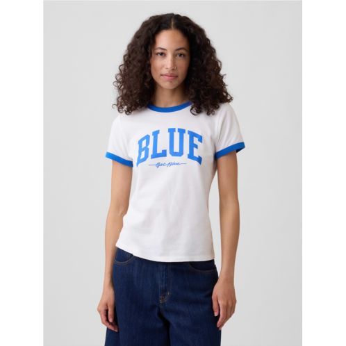 Gap Get Blue Ringer Graphic T-Shirt