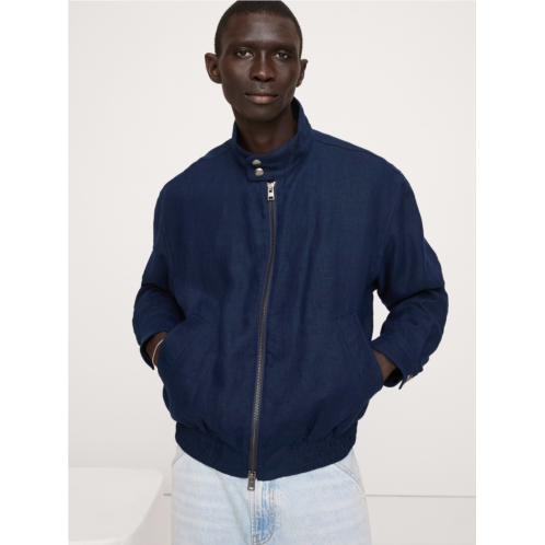 Bananarepublic Linen Harrington Jacket