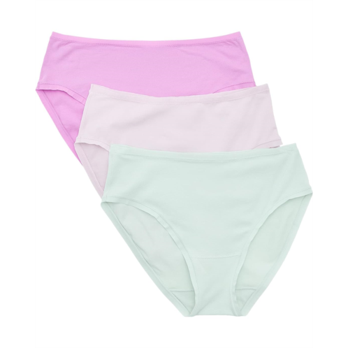 Womens Natori Bliss Bare Cotton Hipster 3-Pack