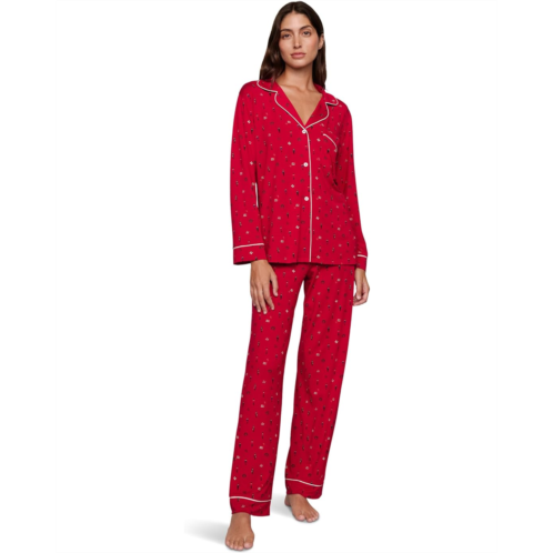 Womens Eberjey Gisele Printed Long Pj Set