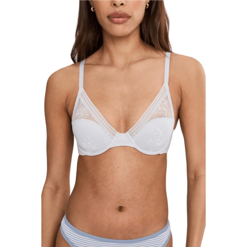 Natori Love Lace Full Coverage Plunge T-Shirt Bra
