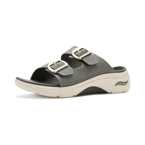 Womens SKECHERS Go Walk Arch Fit 20 Sandals - Showstopper