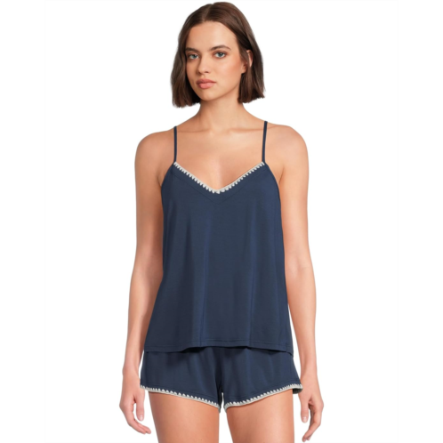 Womens Eberjey Frida - The Whip Stitch Cami and Shorts Set