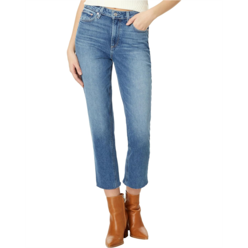 Paige High-Rise Brigitte Raw Hem Cuf in Stronghold