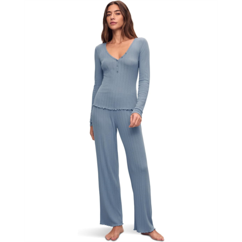 Womens Eberjey Pointelle Pants