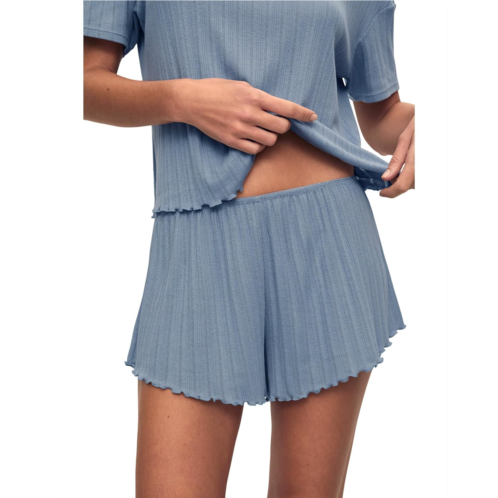 Womens Eberjey Pointelle Shorts