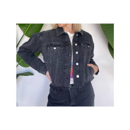 Paige denim blythe jacket in black