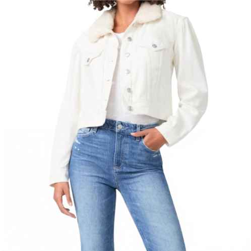 Paige blythe jacket in tonal ecru