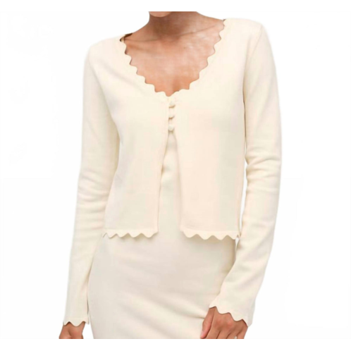 For Love & Lemons sisi cardigan in cream