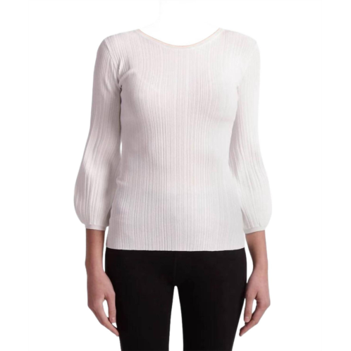Capsule 121 guide top in white