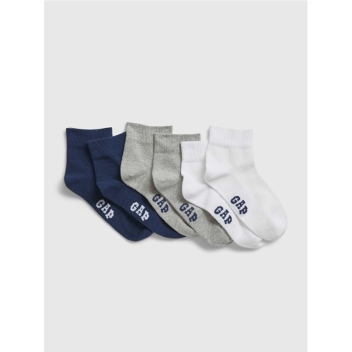Gap Kids Quarter Crew Socks (3-Pack)