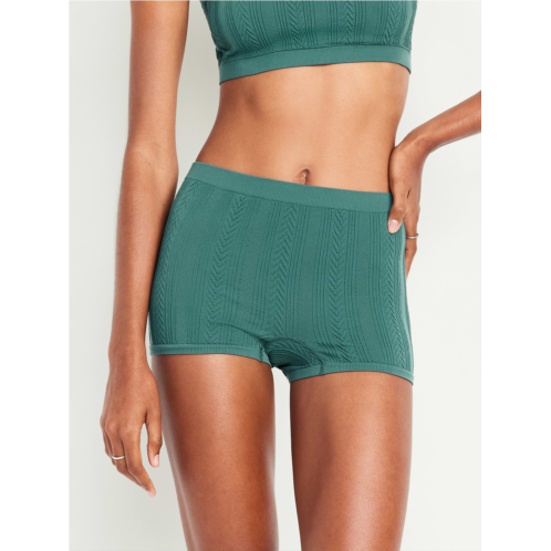 OldNavy Mid-Rise Seamless Boyshort Underwear