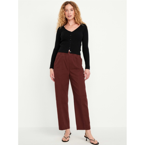 OldNavy High-Waisted Barrel Ankle Pants