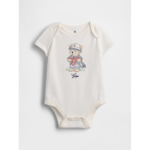 Gap Baby First Favorites Organic Cotton Graphic Bodysuit