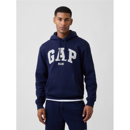 Relaxed Gap City Logo Hoodie