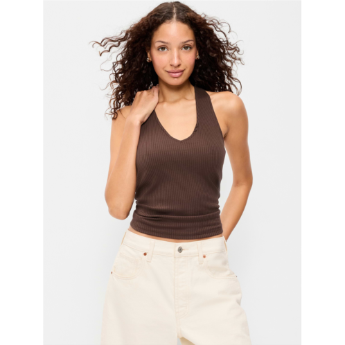 OldNavy Ribbed Loop-Back Halter Top