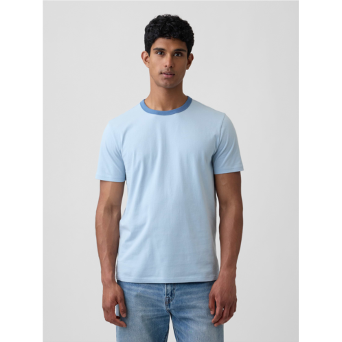 Gap Everyday Soft Ringer Crewneck T-Shirt