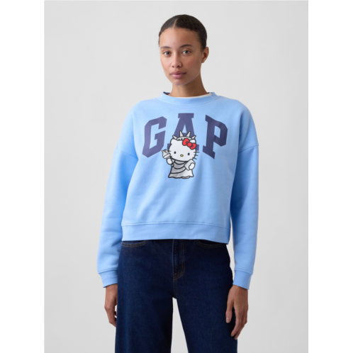 Gap Oversized Wedge Crewneck Sweatshirt