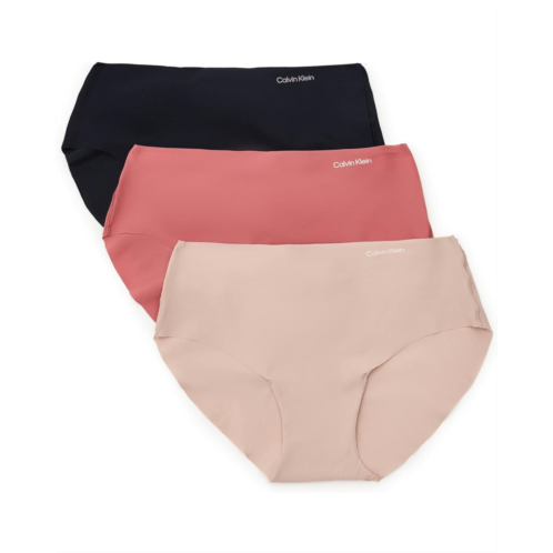 Calvin Klein Underwear Invisibles Microfiber Stretch Hipster 3-Pack