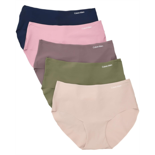 Calvin Klein Underwear Invisibles Microfiber Stretch Hipster 5-Pack