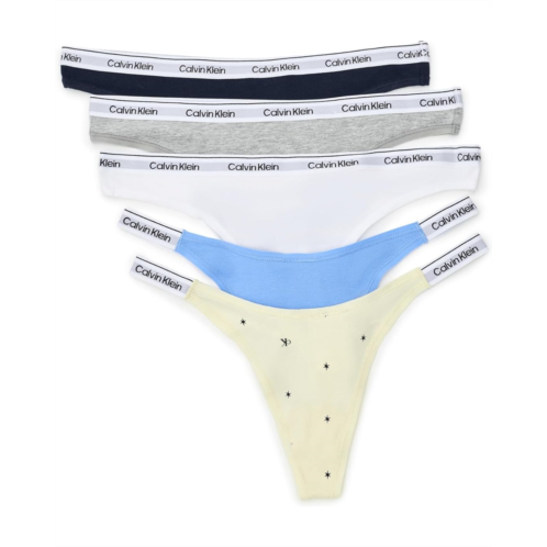 Calvin Klein Underwear Icon Logo Mixed Thong 5-Pack