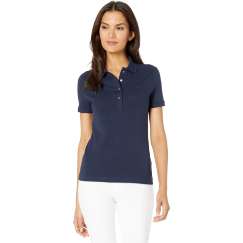 Lacoste Short Sleeve Slim Fit Stretch Pique Polo