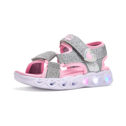 SKECHERS KIDS S Lights-Heart Lights Sandal-Sugar Sparks 303114L (Little Kid/Big Kid)