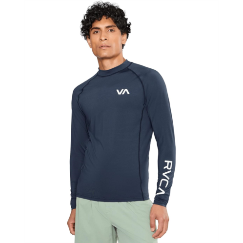 Mens RVCA Rashguard Long Sleeve