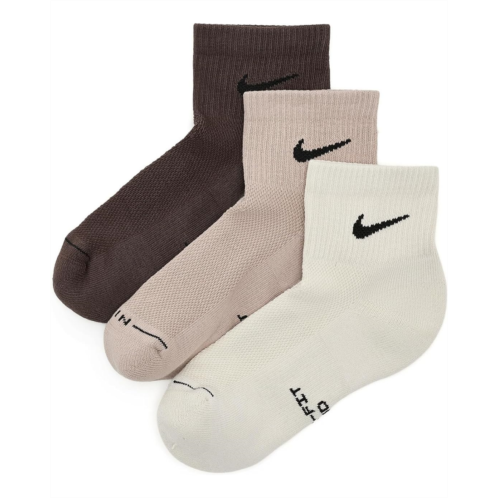 Unisex Nike Elevated Ankle (3-Pairs)