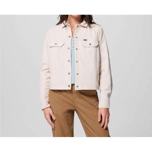 Columbia blue point shirt jacket in dark stone