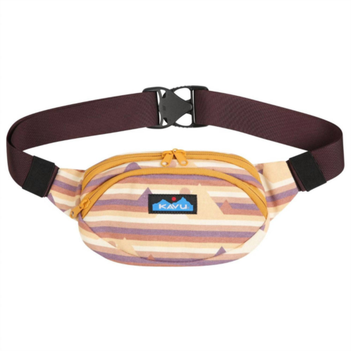 KAVU womens spectator belt bag hip fanny pack in summit view