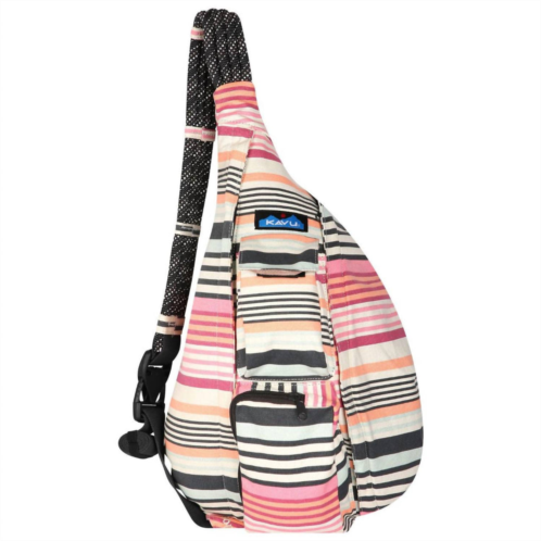 KAVU womens rope bag in midsummer stripe