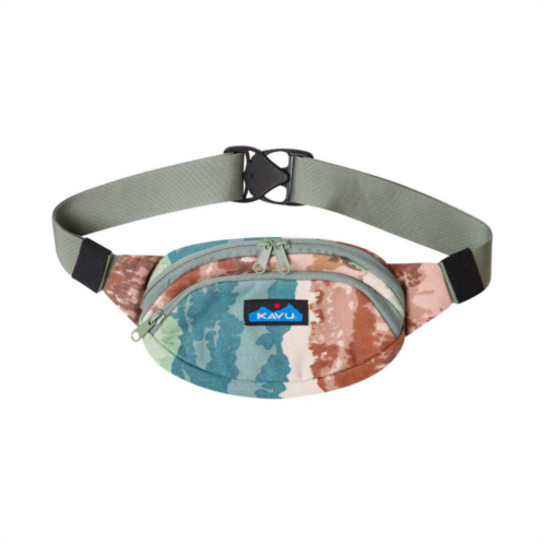 KAVU womens spectator belt bag hip fanny pack in rio tye dye