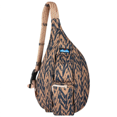 KAVU womens rope bag in chevron shore