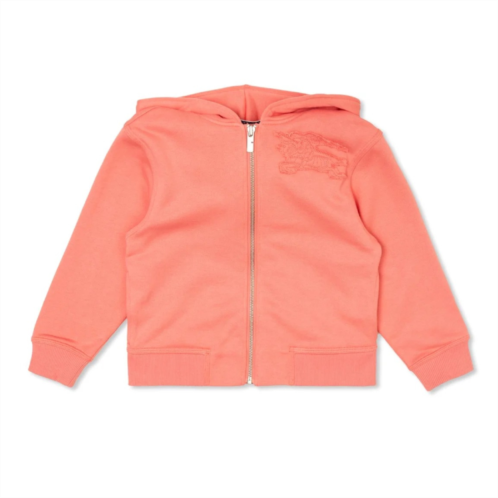 Burberry Kids EKD Cotton Zip Hoodie Size 6Y