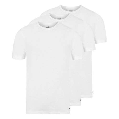 Mens PUMA 3 Pack Crew Neck T-Shirts
