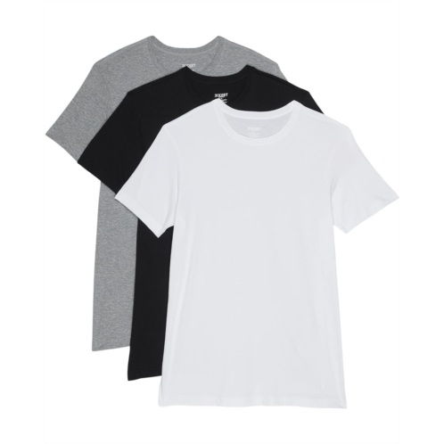Mens 2(X)IST 3-Pack ESSENTIAL Crew Neck T-Shirt