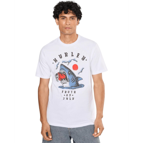 Mens Hurley Froth Of July Short Sleeve